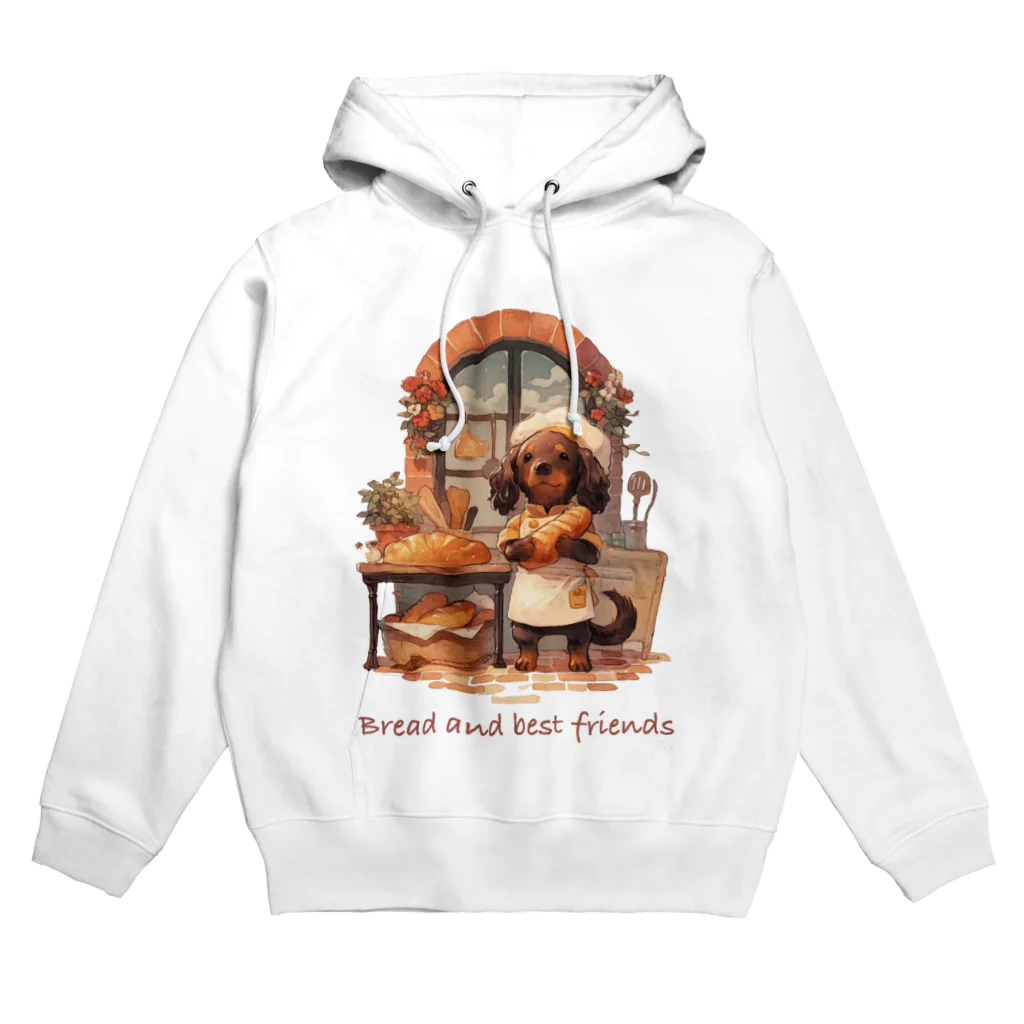 inuinutownの犬のパン屋さん Hoodie