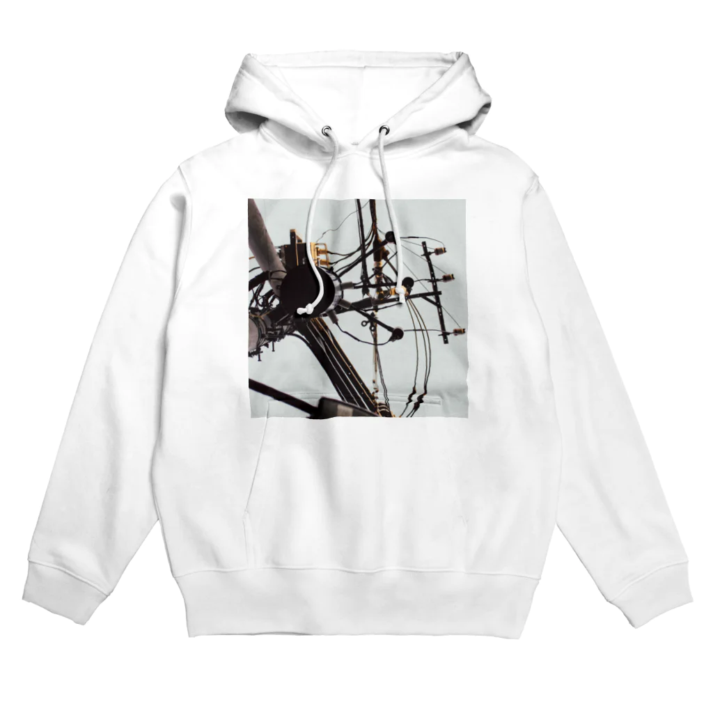 つむぎの電線4 Hoodie