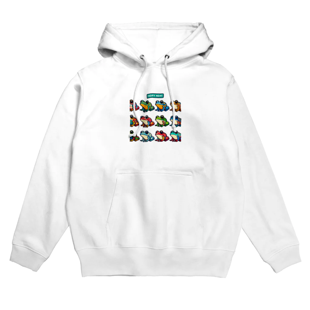 Happy Human のフロッグマン Hoodie