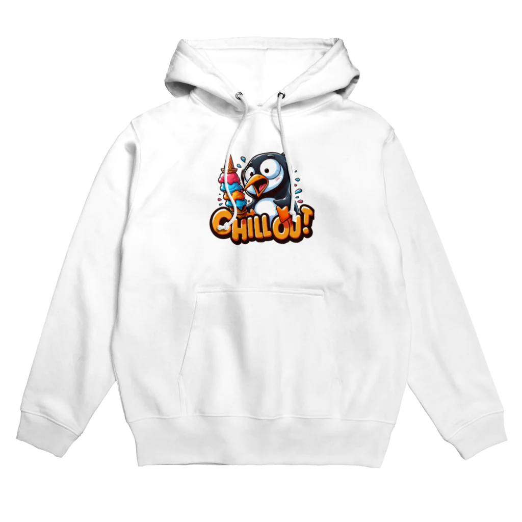 ユニークショップのChillペンギン Hoodie