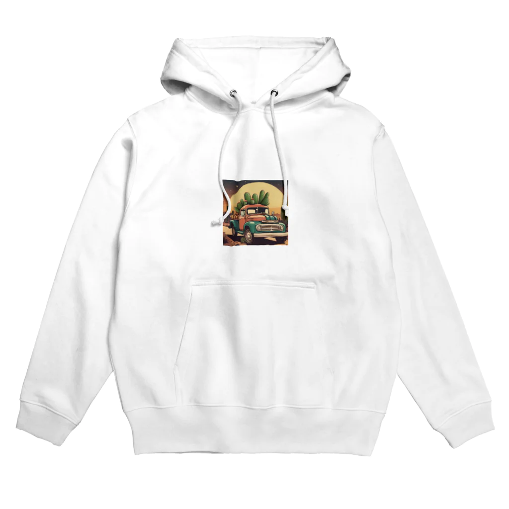 Balifolniaのアメカジ ピックアップトラック Hoodie