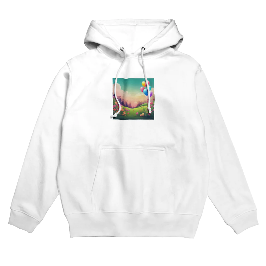 okiraku202のふわふわ風船 Hoodie