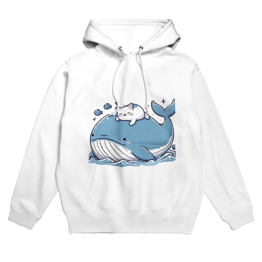 ニャーちゃんショップの眠りネコ Hoodie