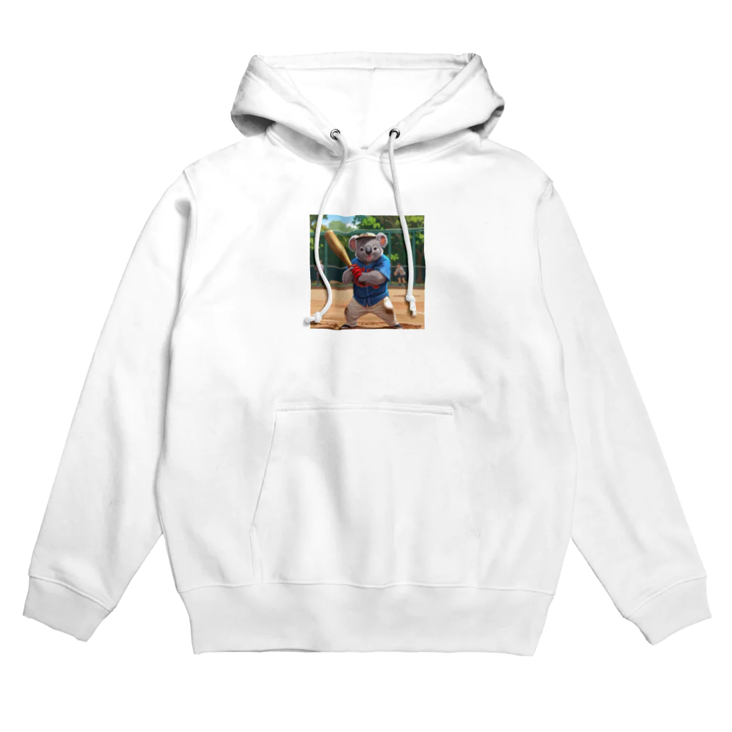 ganeshaのコアラップンで野球をしよう Hoodie