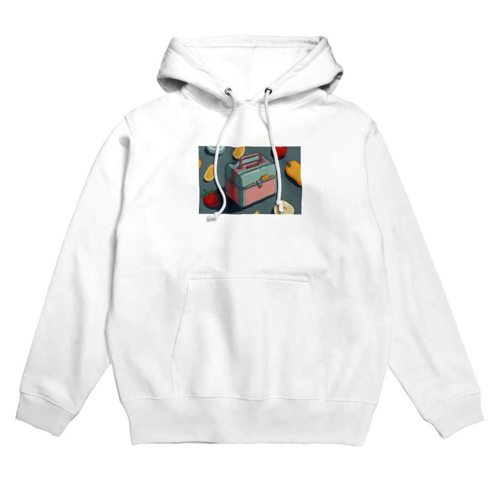 さぎょう擁のミニ弁当と学食の時間 Hoodie