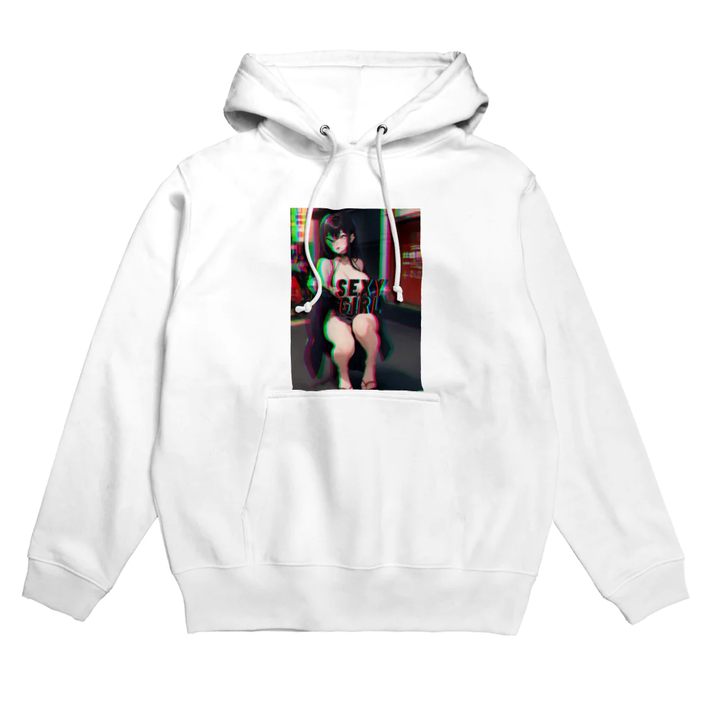 adultistのストリートセクシーガール Hoodie