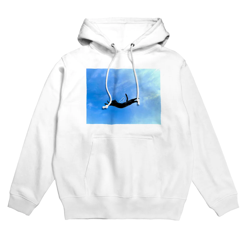 Shali de Partyのflying ねこちゃん Hoodie