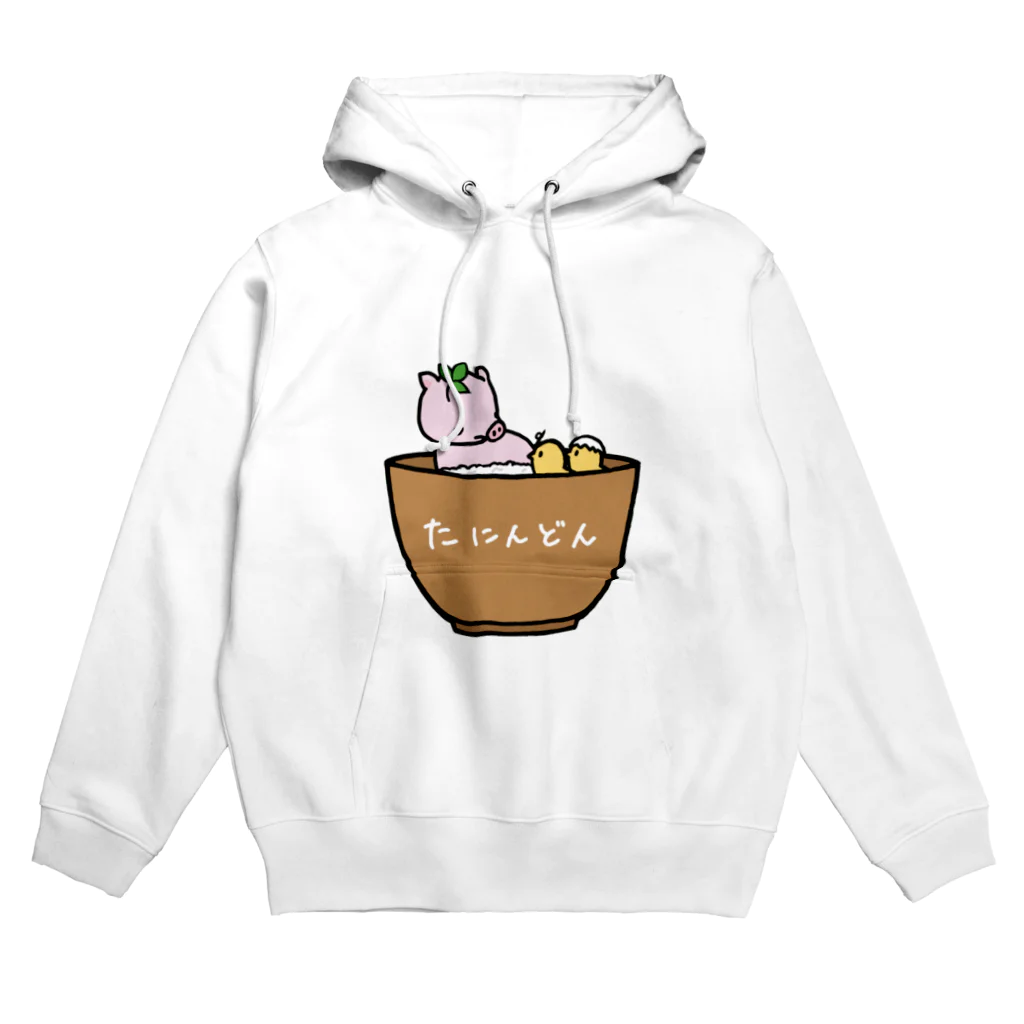 まんじゅうこわいのたにんどん Hoodie