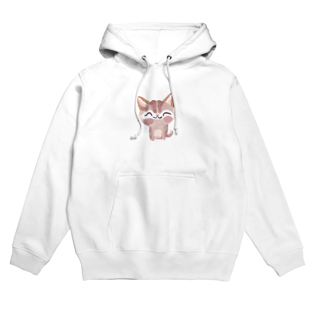 青黒黄色の猫の癒し Hoodie