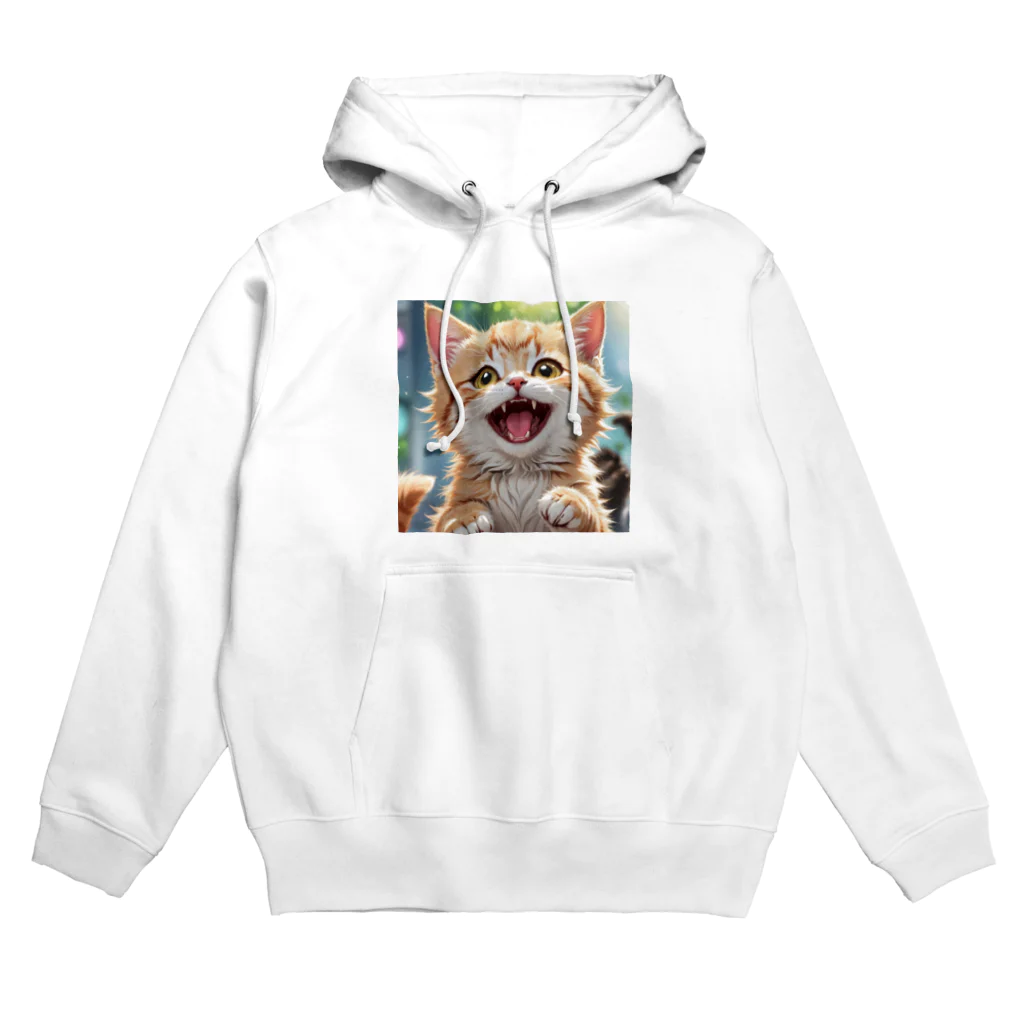 f-koroのかわいい笑顔がたまらない子猫 Hoodie