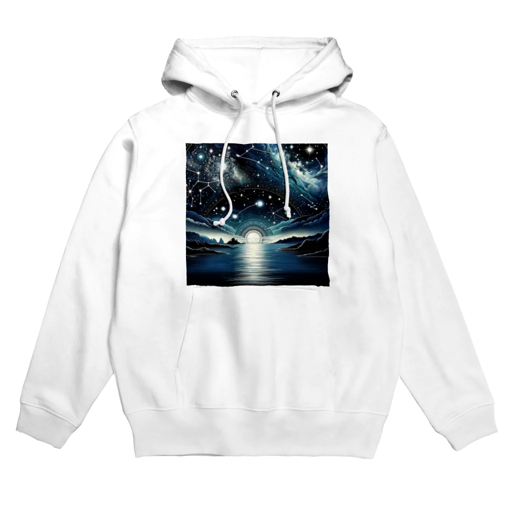 宇宙の神秘グッズ販売所のサザンクロス Hoodie