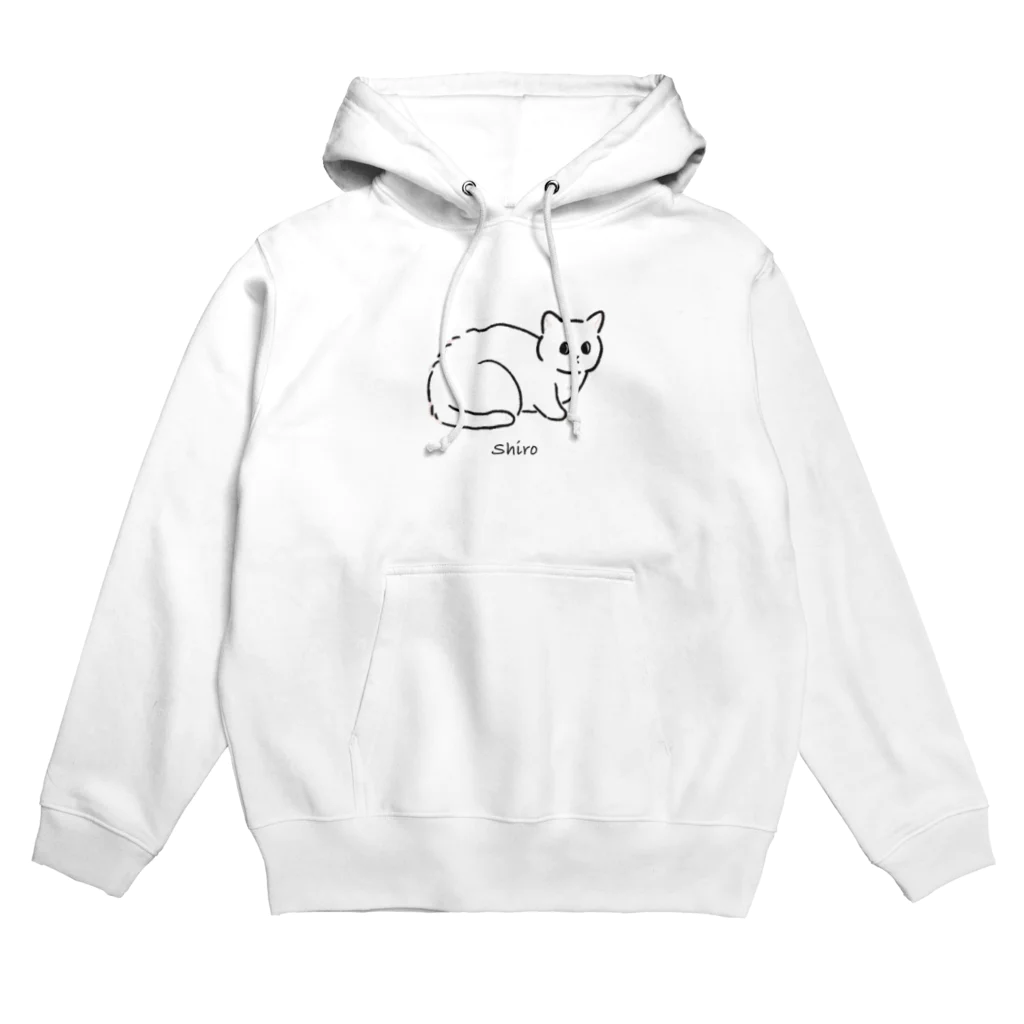 けだまの森のShiro Hoodie