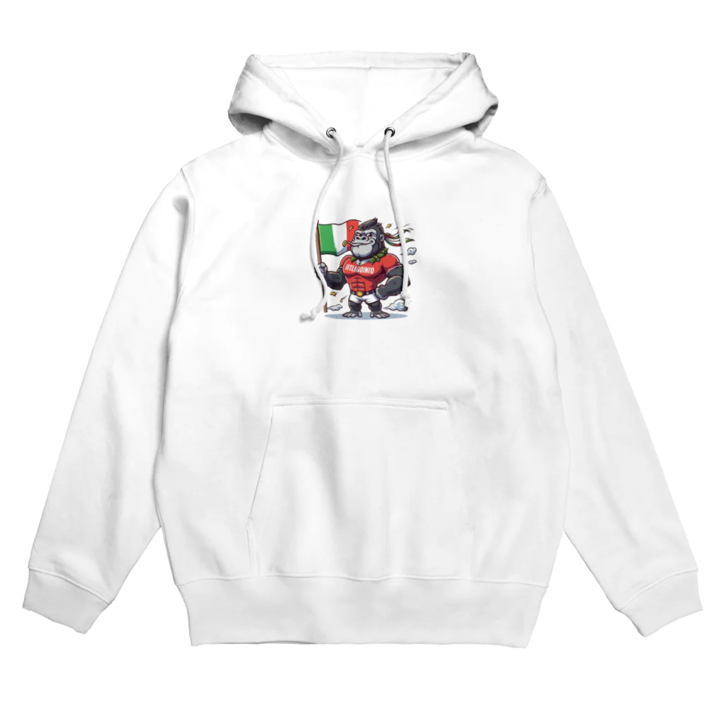 スピリチュアルキャットのゴリラシリーズ Hoodie