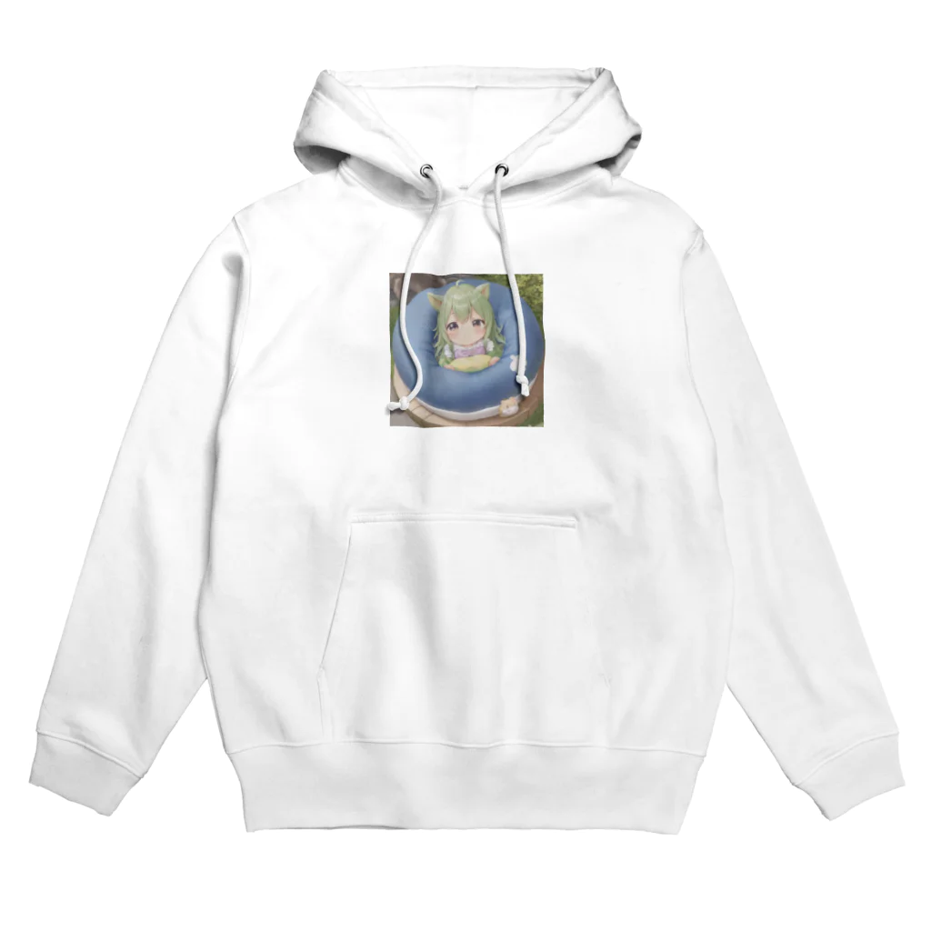 DIMDIMの脳内ショップのうるうるな眼の可愛い女の子 Hoodie