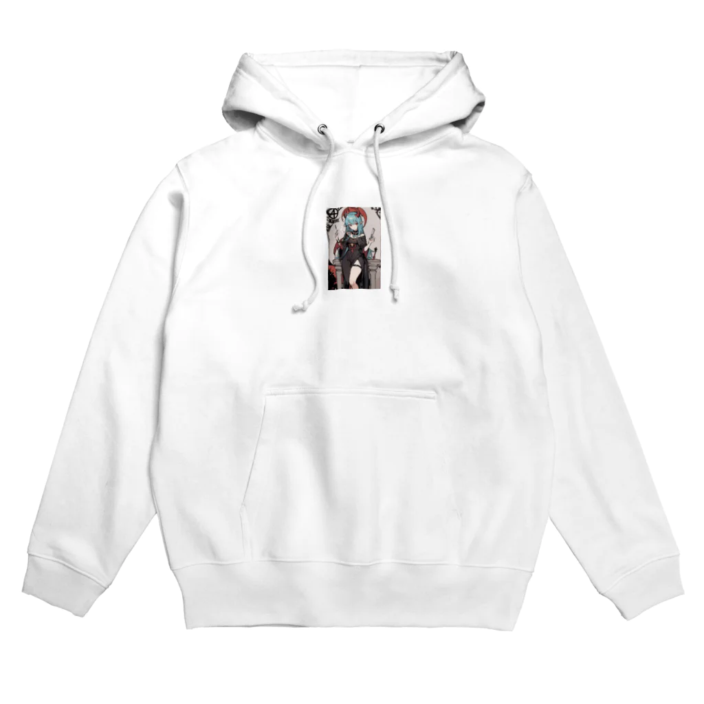 AIデザイン店のダウナー系悪魔 Hoodie