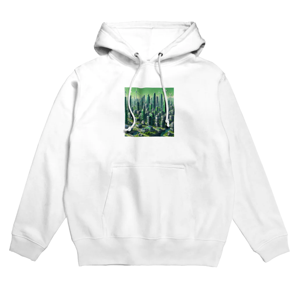 gtkgtmのグリーンシティ Hoodie