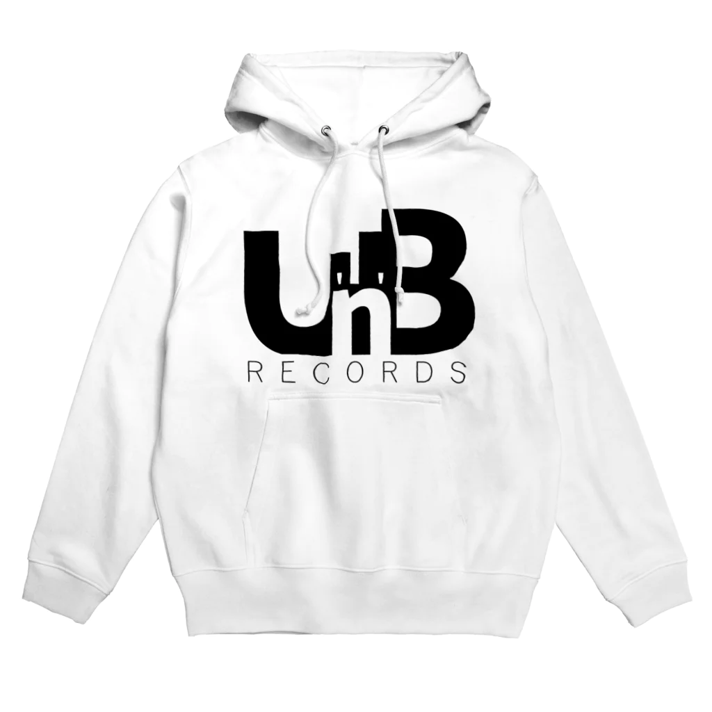 國分。（U’n’B RECORDS)のU'n'B RECORDS ロゴパーカー(ロゴ色ブラックver.) Hoodie