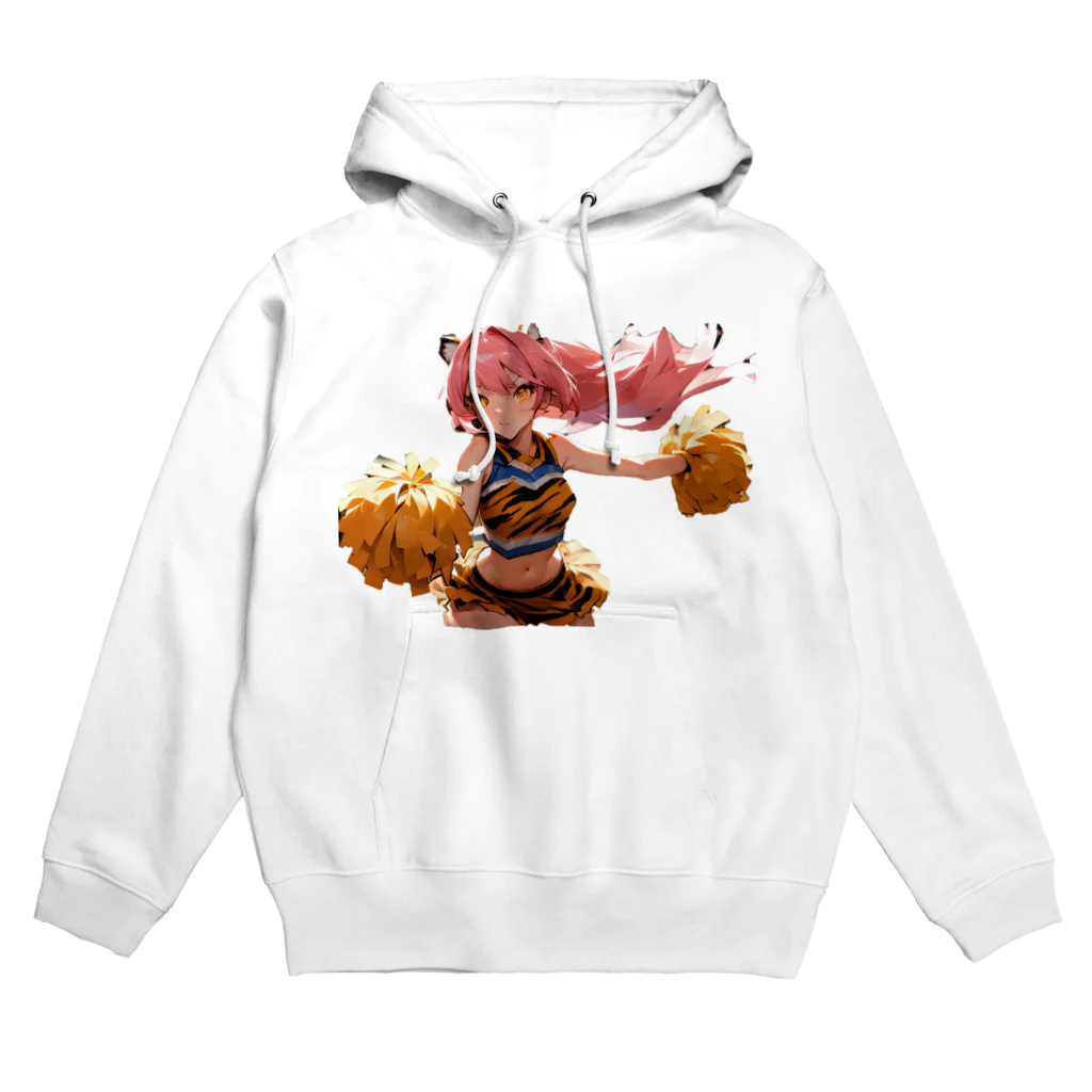 yu_uyふろんてぃあのTORA GIRLS Hoodie