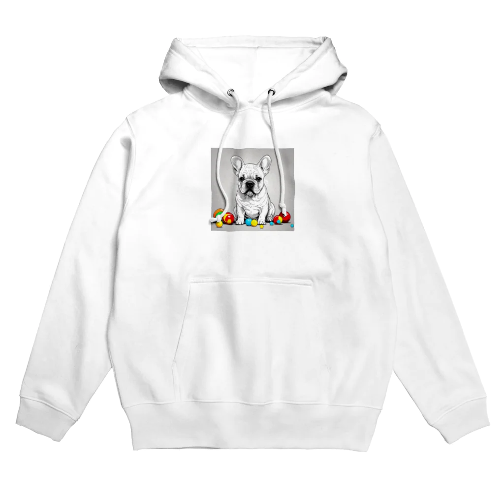 morisutoのいたずら好きなフレンチブルドッグ Hoodie