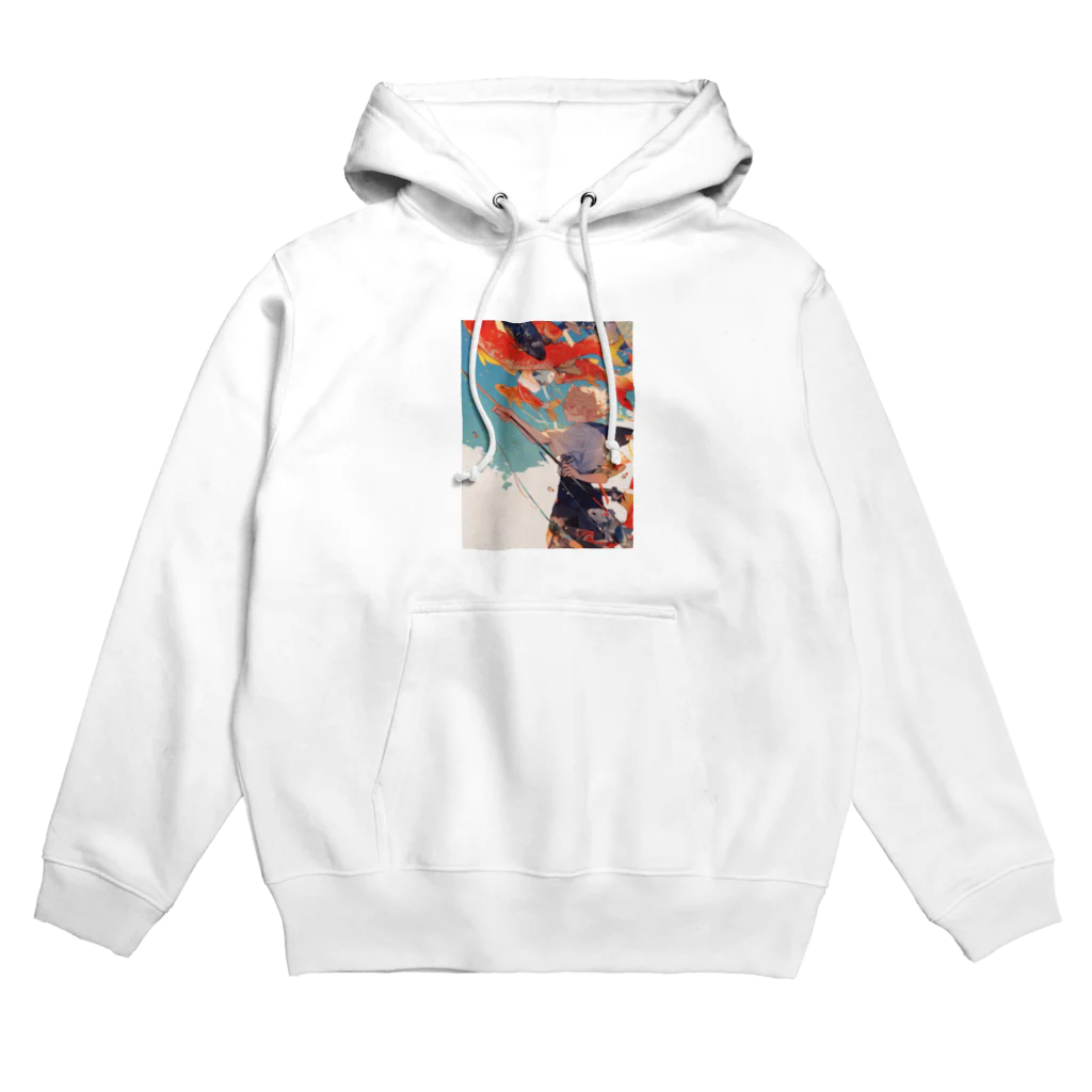 AQUAMETAVERSEの鯉のぼりを操る男の子　ラフルール　1859 Hoodie