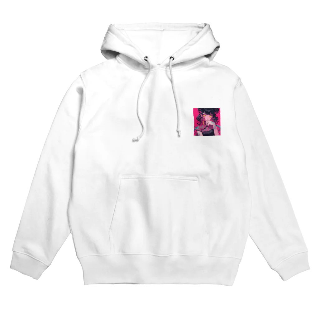 日本神話のtattoo girl Hoodie