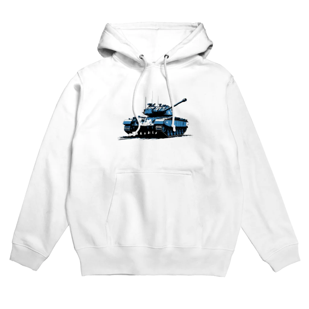 mochikun7の戦車イラスト01 Hoodie