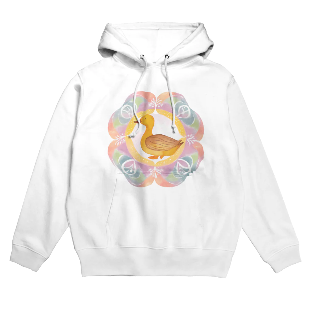 パステル夢アート・まんだらやのパステル夢アート鴨comoちゃん Hoodie