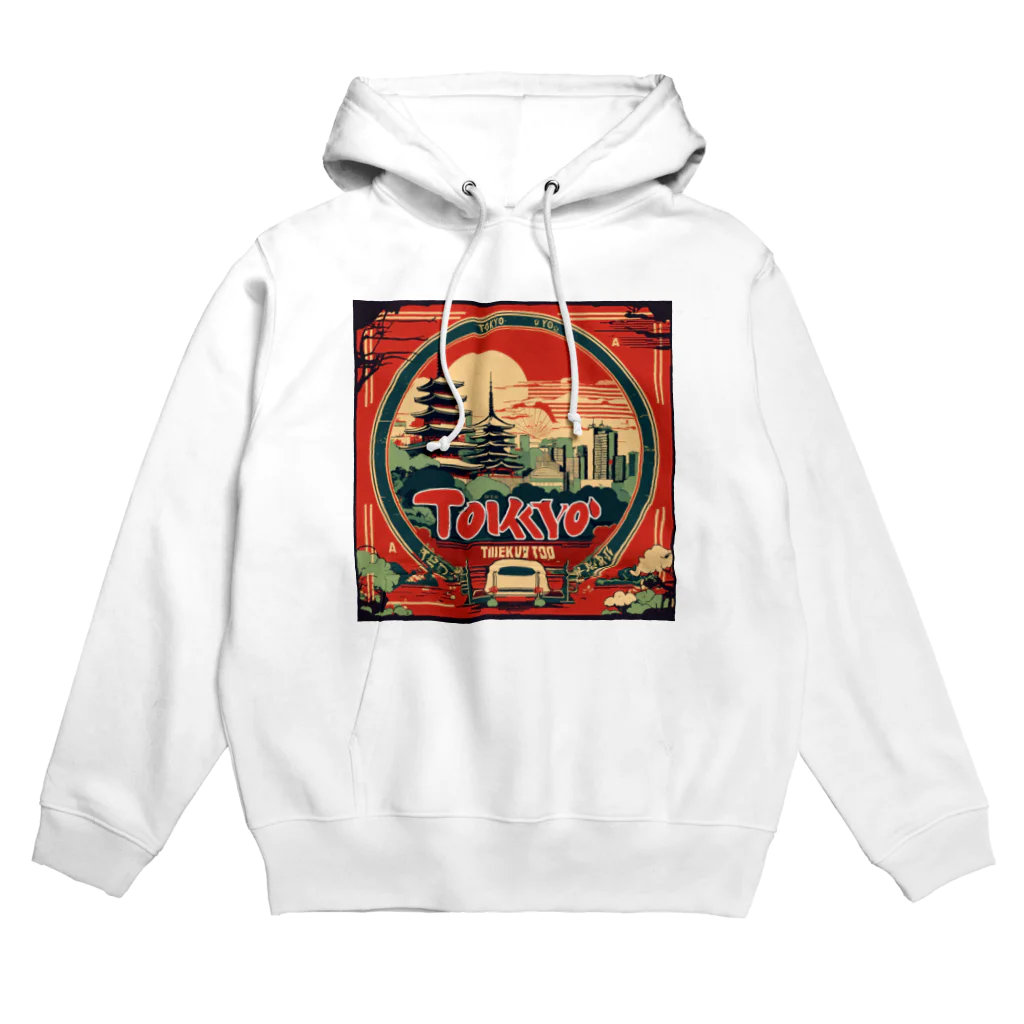 hotgoods shopの東京っぽいロゴ Hoodie