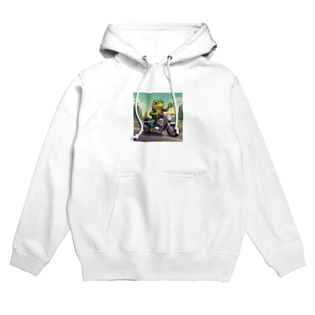 二宮大輔のカエルライダー4兄弟　3男　パオロ Hoodie