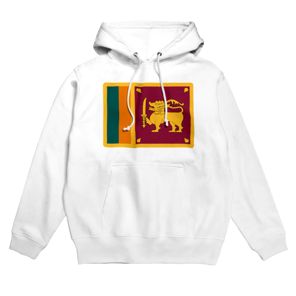 お絵かき屋さんのスリランカの国旗 Hoodie