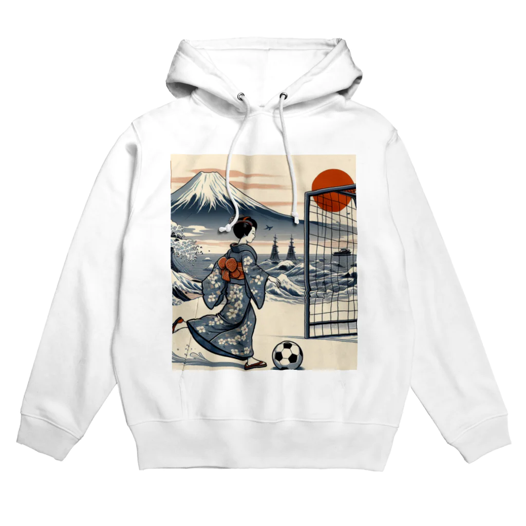 foot8の浮世絵にしてみた3 Hoodie