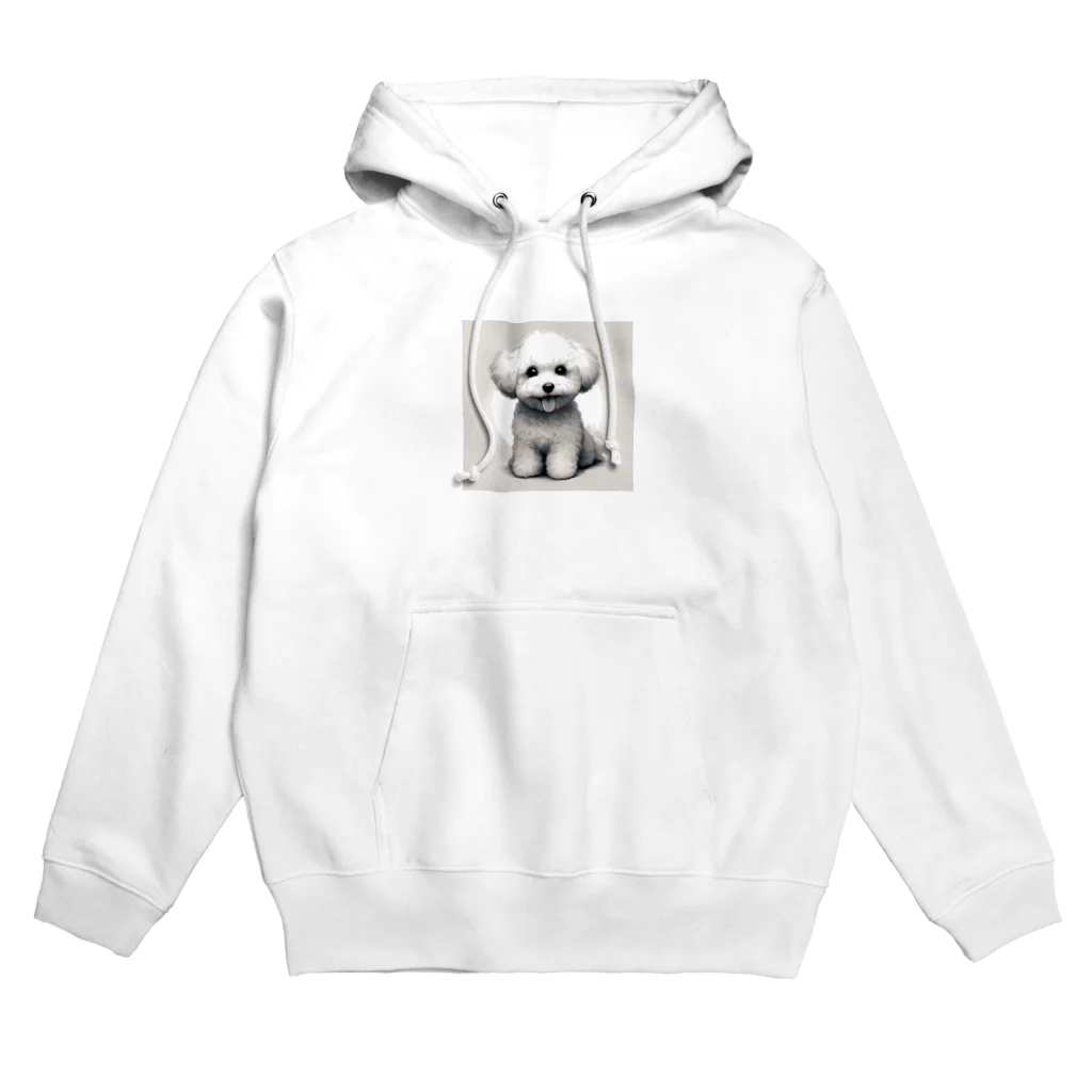 sato002のきゅんきゅんビション・フリーゼくん Hoodie