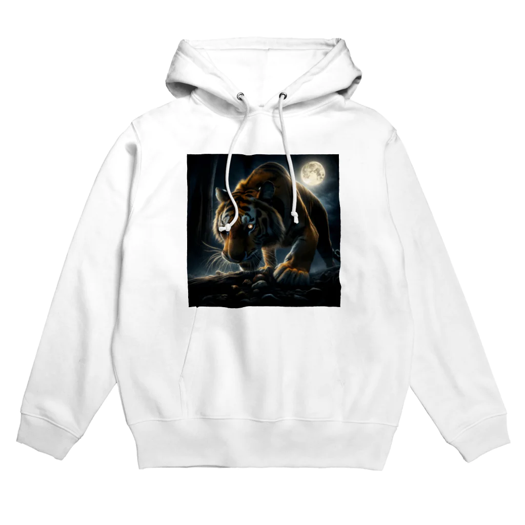 プレヒストリック・ワイルドの夜の狩り Hoodie