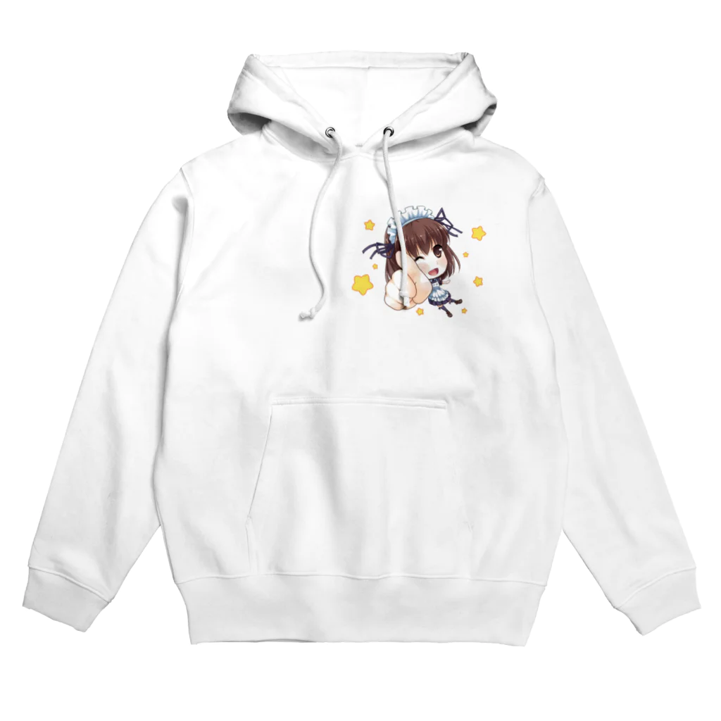 パグとミニブタの母のメイドさん Hoodie