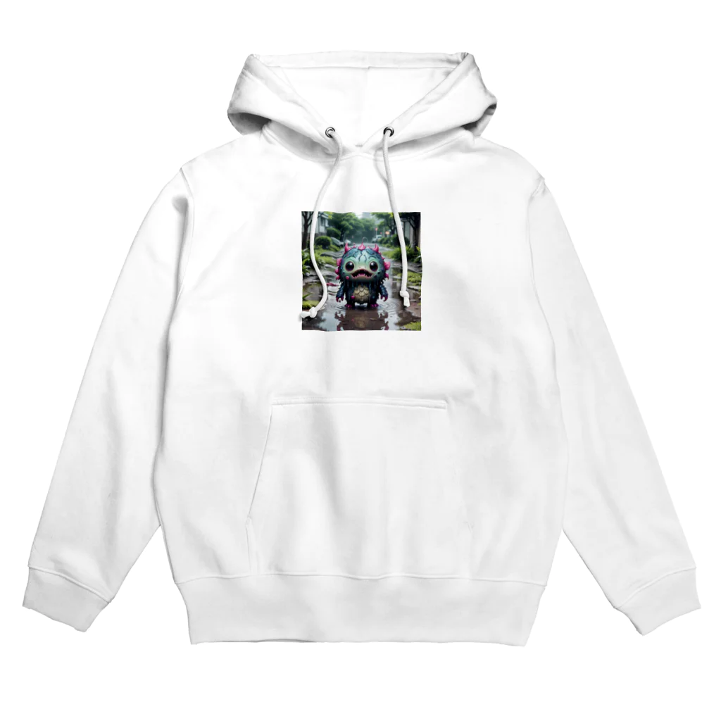 AI妖怪大図鑑の水たまり妖怪　ちゃぷらん Hoodie