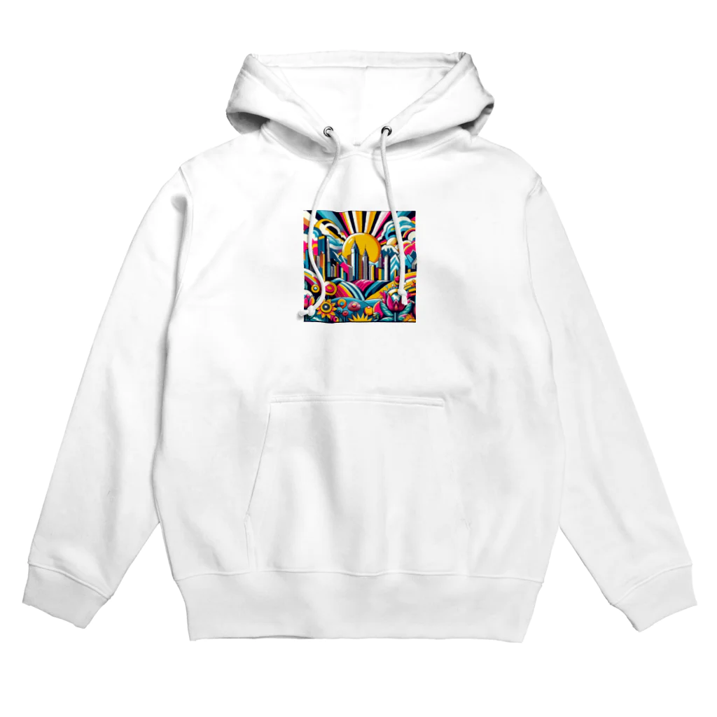 たくみのグッズ販売のアメリカの背景 Hoodie