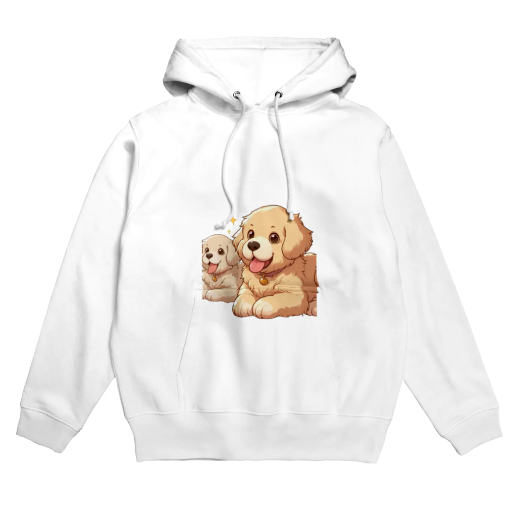 ソラのお店屋さんのおりこんさんのワンわん Hoodie