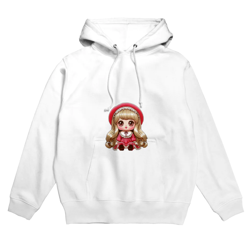 ミントキャンディのレトロなDOLL Hoodie