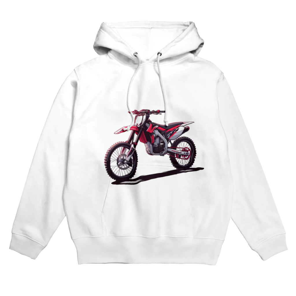 Bikers' Galleryのオフロードバイク デザイン モトクロス  Hoodie