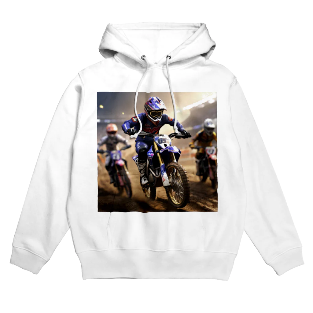 Bikers' Galleryのダートマスターズ：究極のモトクロスチャレンジ Hoodie