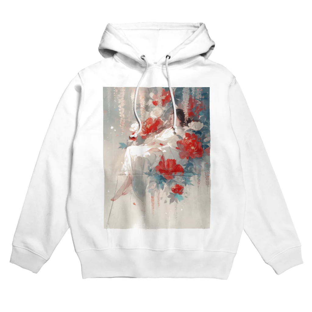 AQUAMETAVERSEの花の空間の中の美女　なでしこ1478 Hoodie