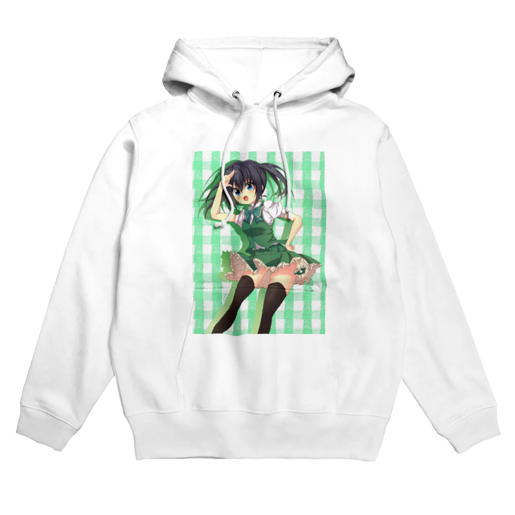 のだまクリエイターズらぼの緑ちゃん Hoodie