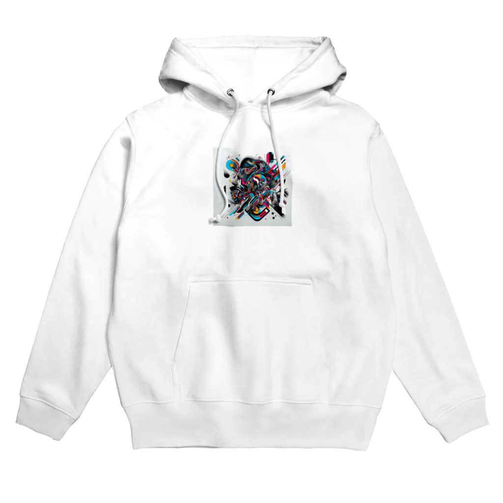 のだまクリエイターズらぼの近未来アート Hoodie