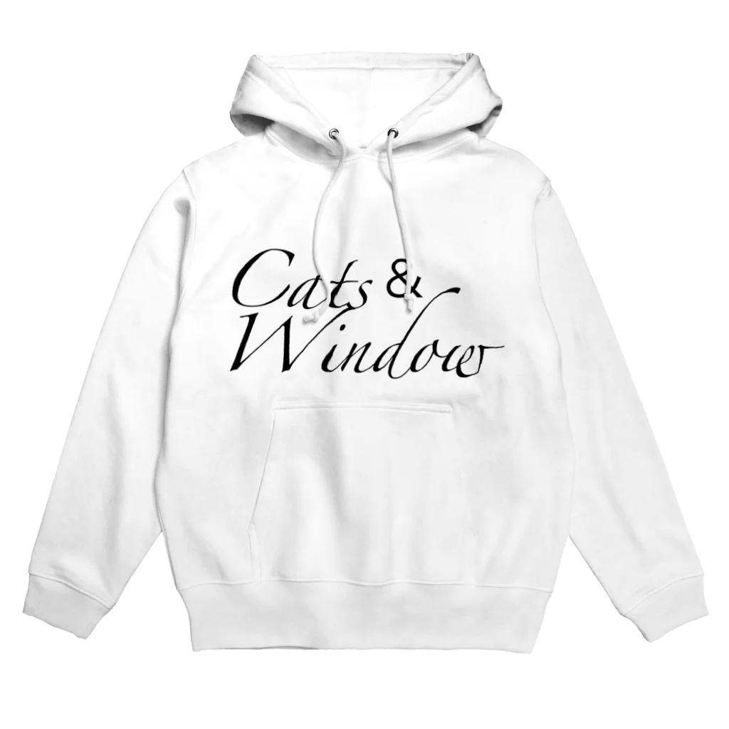 ONPu.ARTのCats ＆ Window パーカー