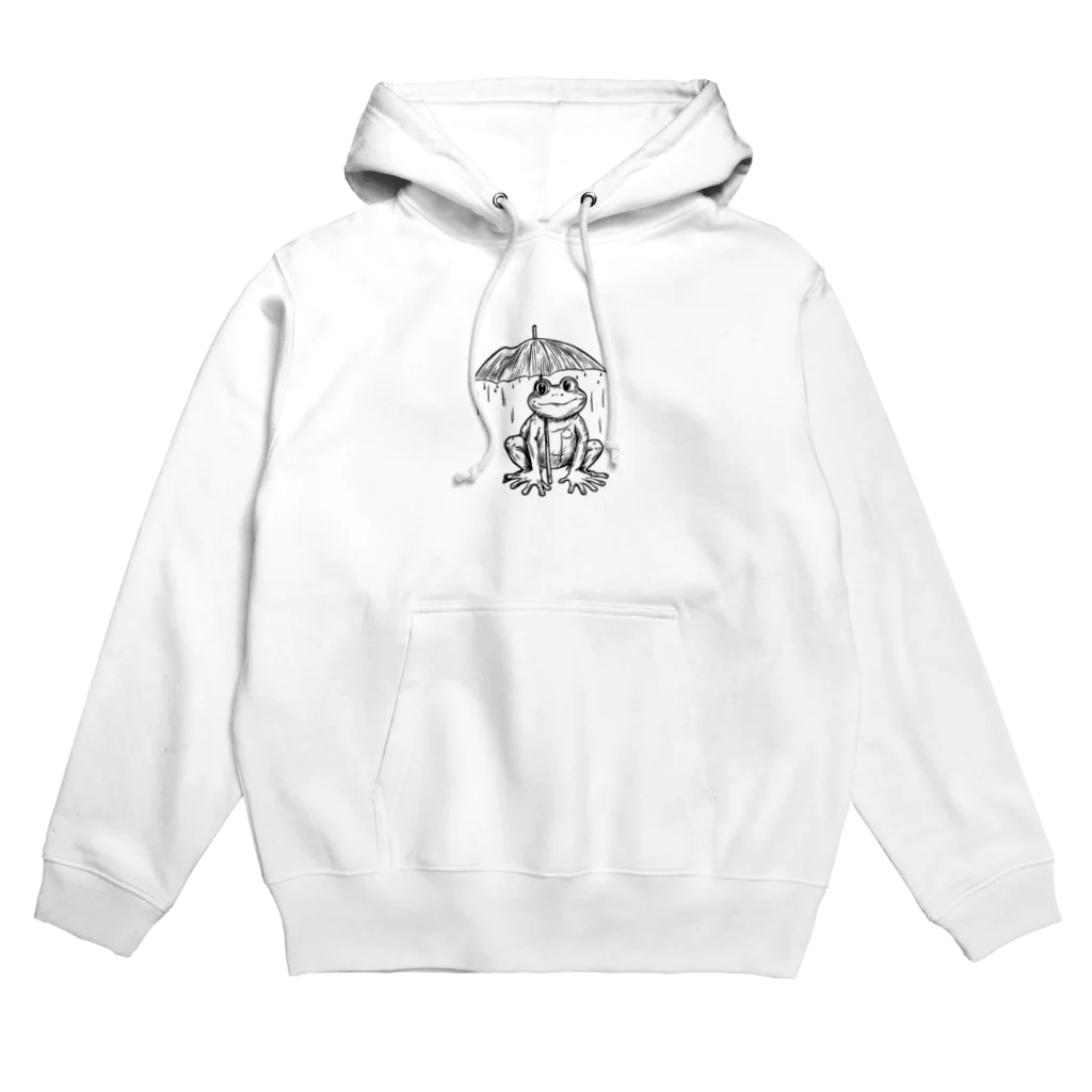 kabotya914の雨が嫌いなカエルくん Hoodie