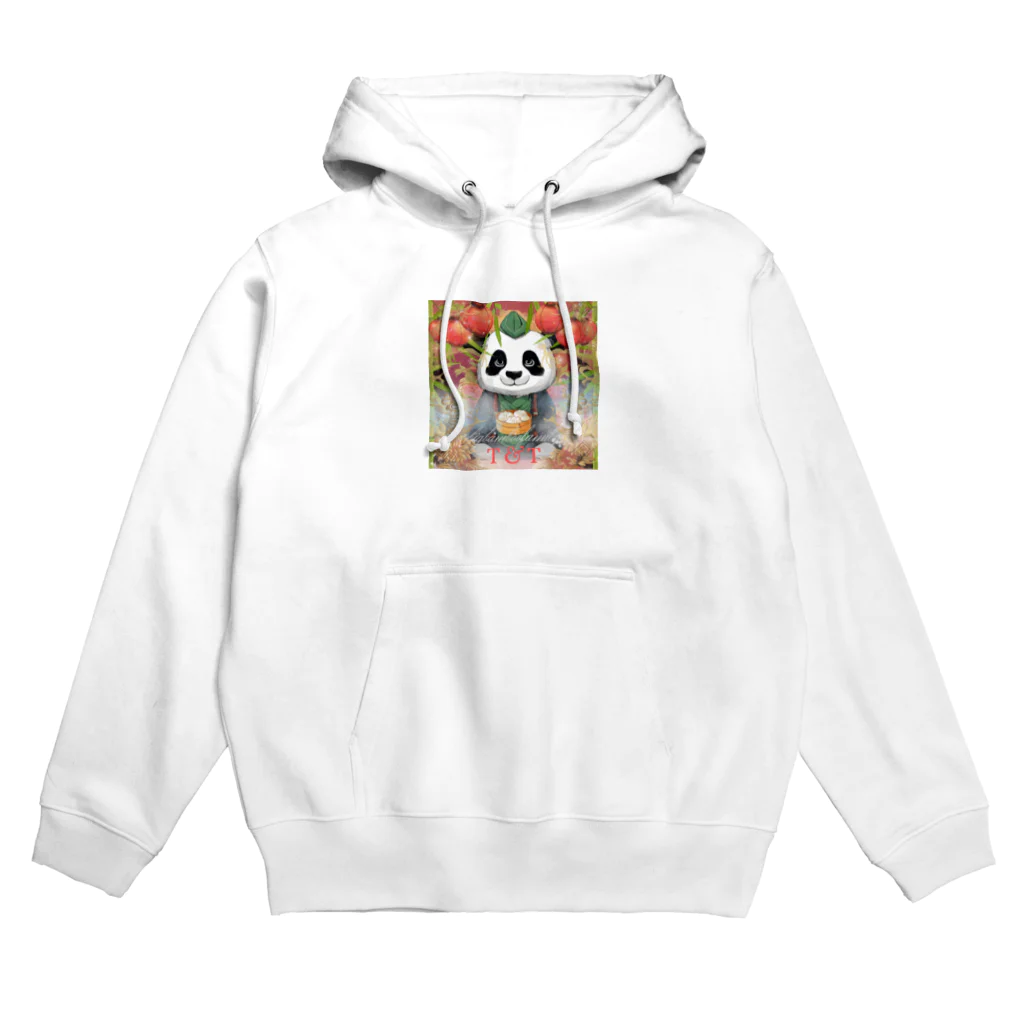 bigbamboofamilyのパンダの一休み　小籠包 Hoodie