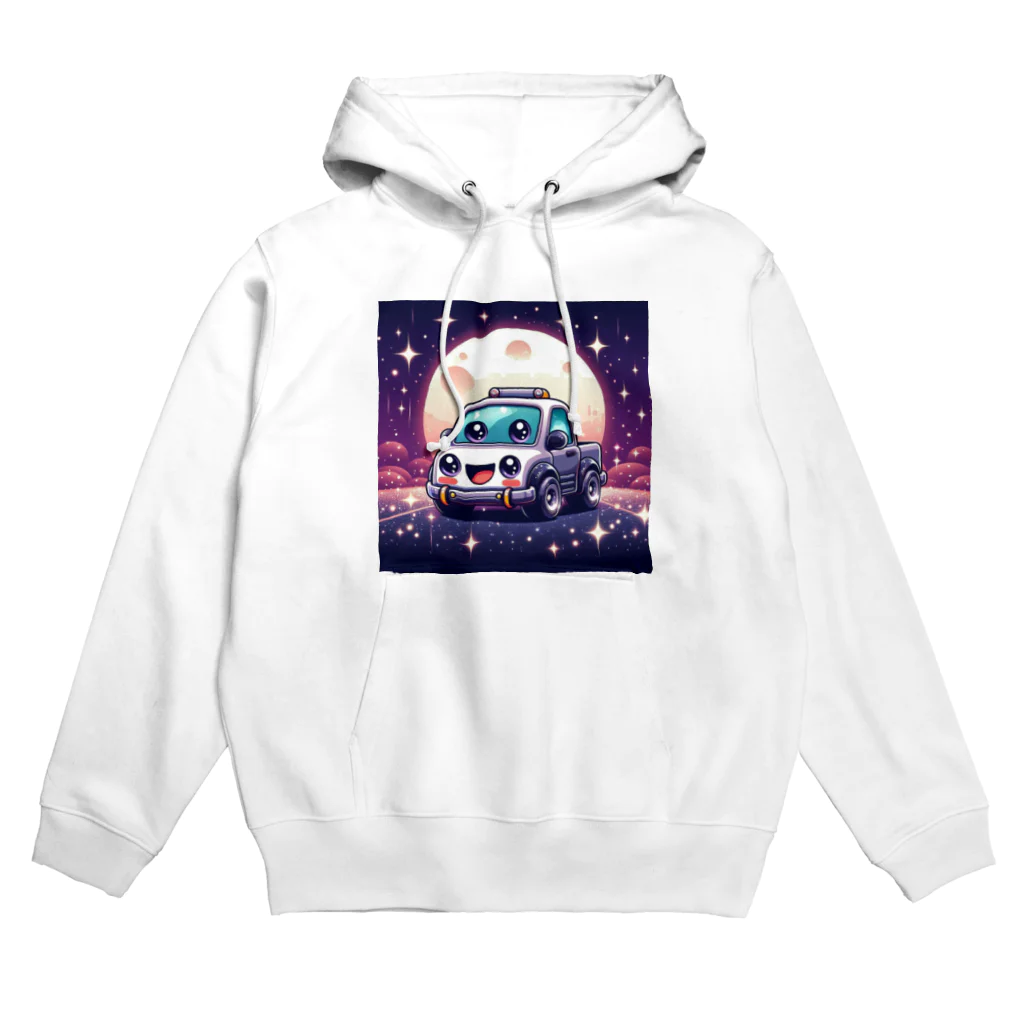 キャラクターズの可愛い車キャラクター Hoodie