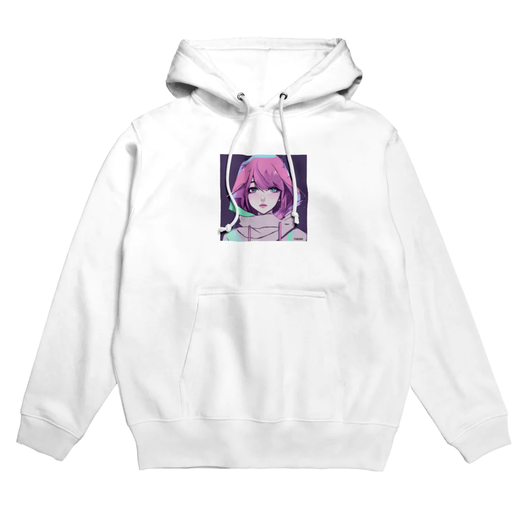 近未来美少女「オッドアイ」の近未来美少女「オッドアイ」 Hoodie