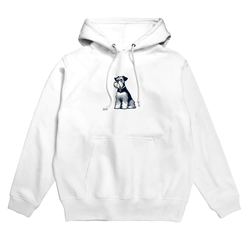 チワワのすももdear.moのハンサムボーイシュナウザー Hoodie