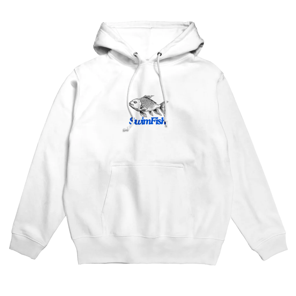 ウェブエンパイアのSwimFish(泳ぐ魚) Hoodie